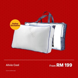 Alivio Cool Premium Microfibre Cooling Pillow 