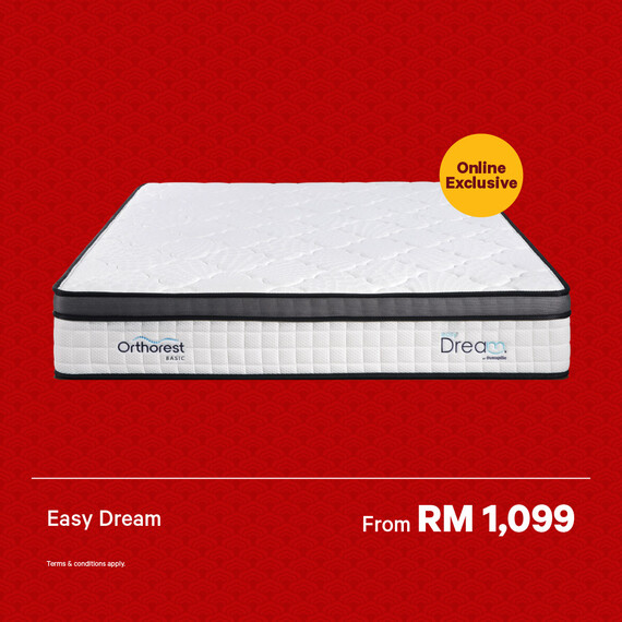 [Online Exclusive] Orthorest Basic Easy Dream Mattress