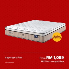 [Online Exclusive] Orthorest SuperBack Firm Mattress