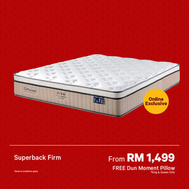 [Online Exclusive] Orthorest SuperBack Firm Mattress
