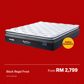 [Online Exclusive] Black Edition Regal Frost Mattress