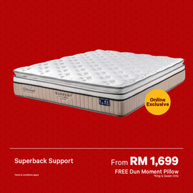 [Online Exclusive] Orthorest SuperBack Support Mattress