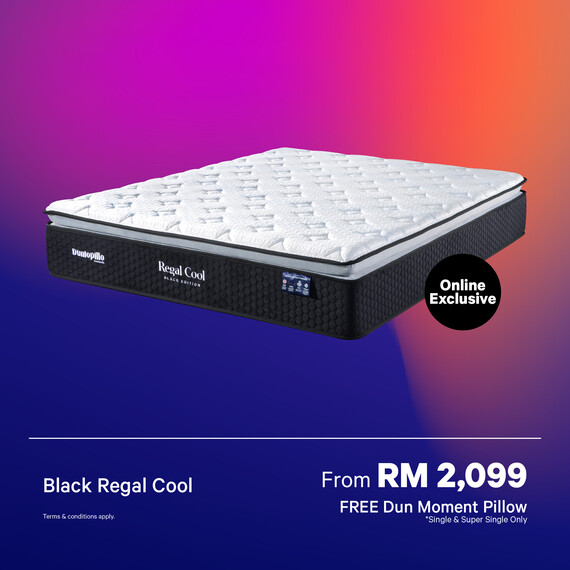 [Online Exclusive] Black Edition Regal Cool Mattress